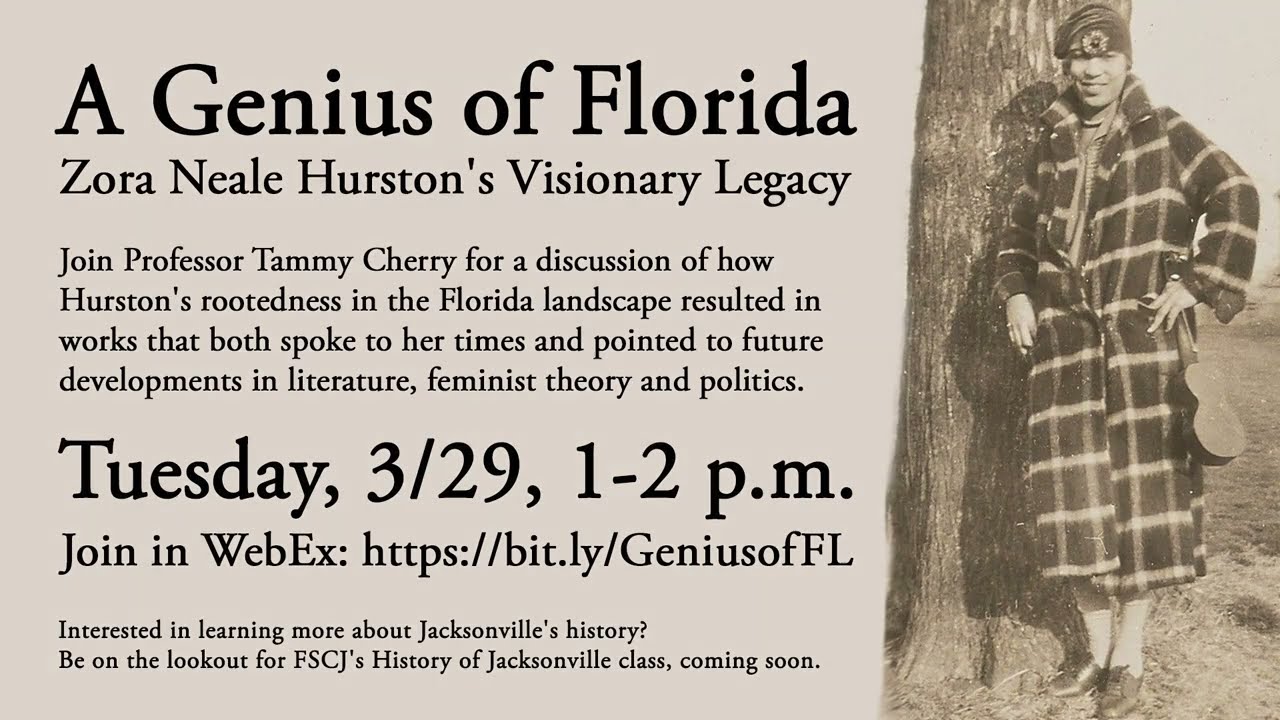 A Genius of Florida: Zora Neale Hurston's Visionary Legacy
