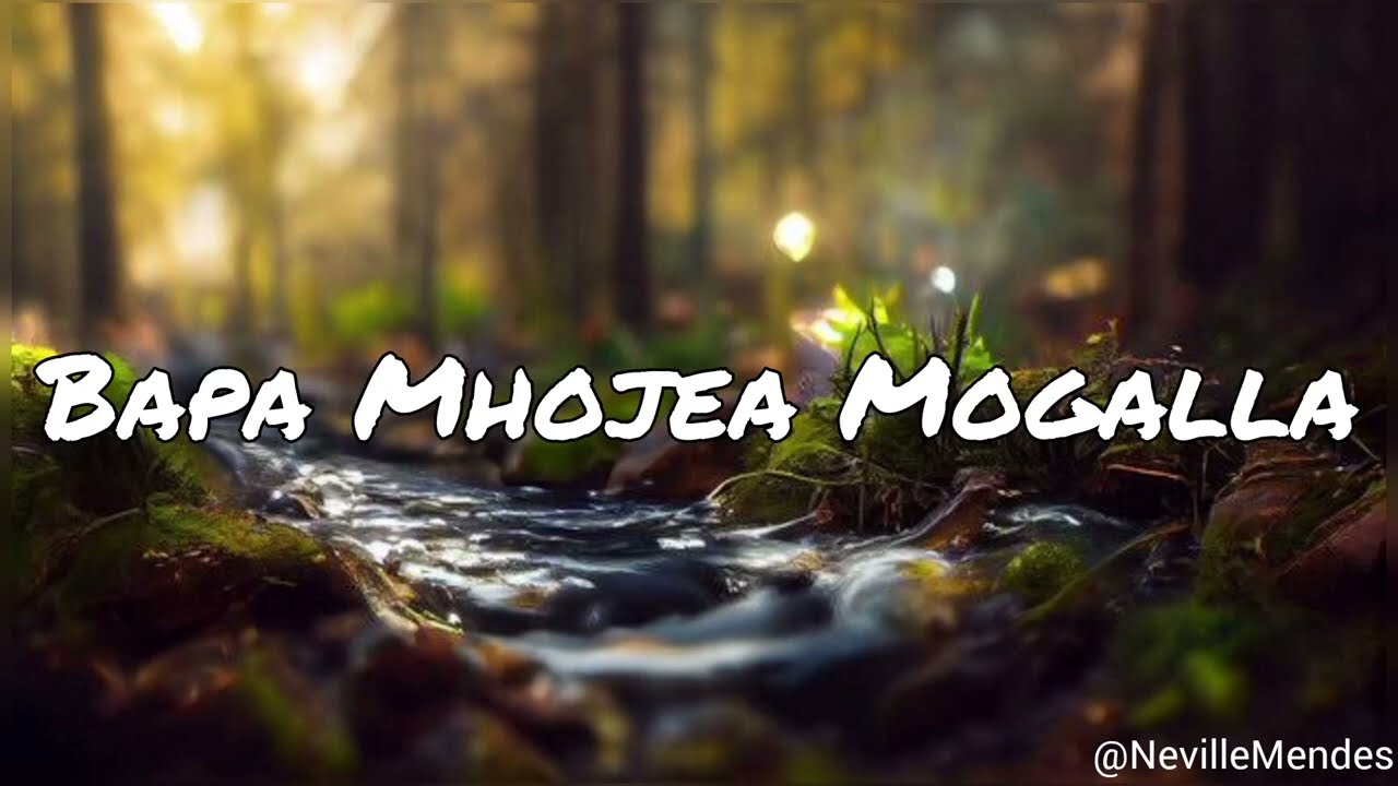 Bapa Mhojea Mogalla - Konkani Hymn - Instrumental Cover with Lyrics