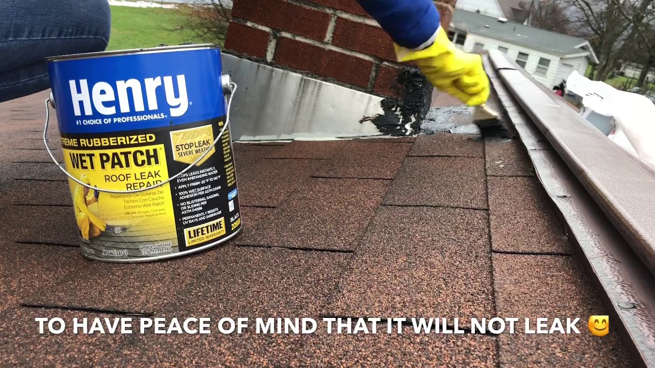 DIY $35 roof patch instead of a $300 pro