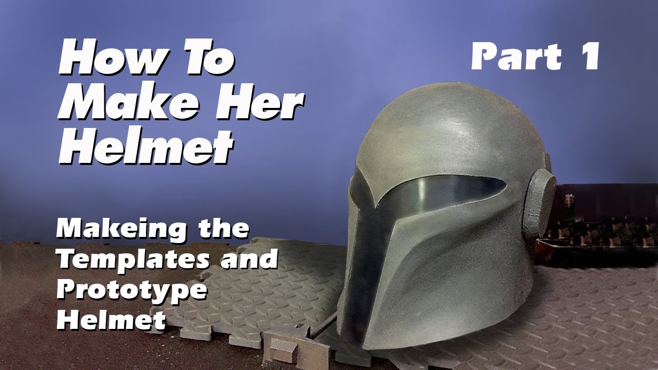 How to make a Sabine Wren Helmet (Step by step guide) Part 1