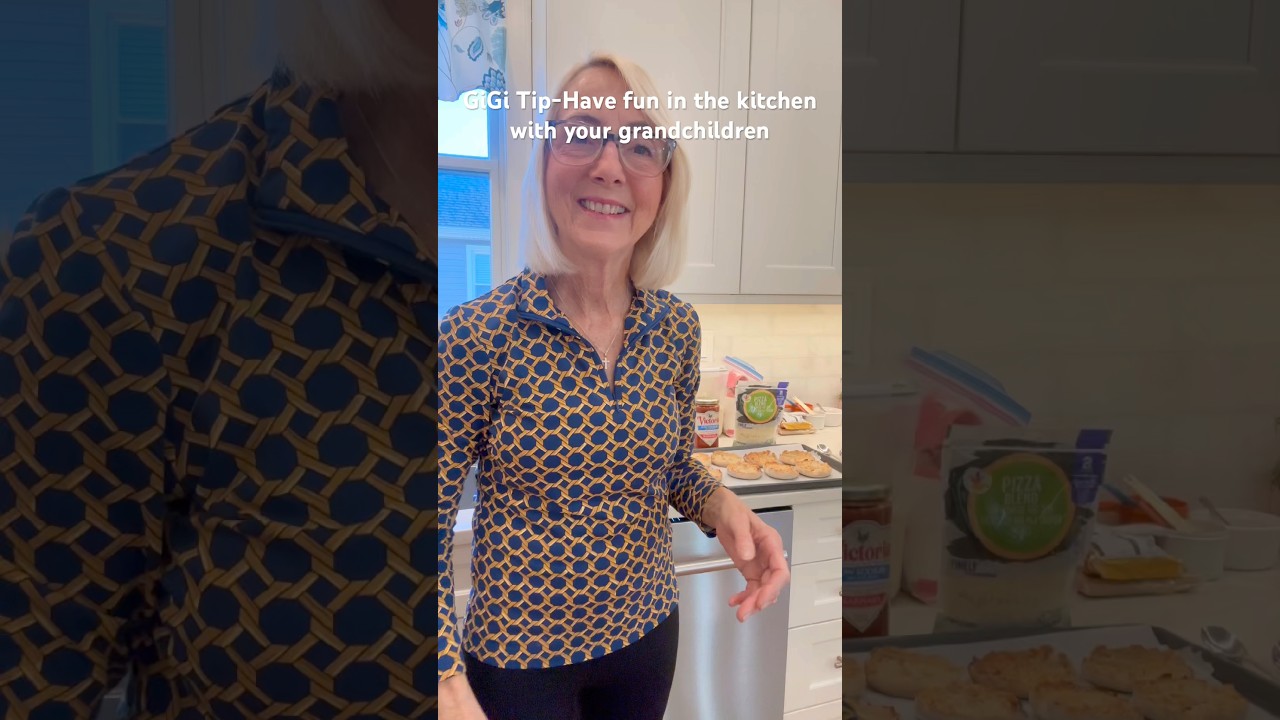 GiGi Tip-Get in the Kitchen with your grandkids #grandparenting #fun #kids #cooking #baking #lunch