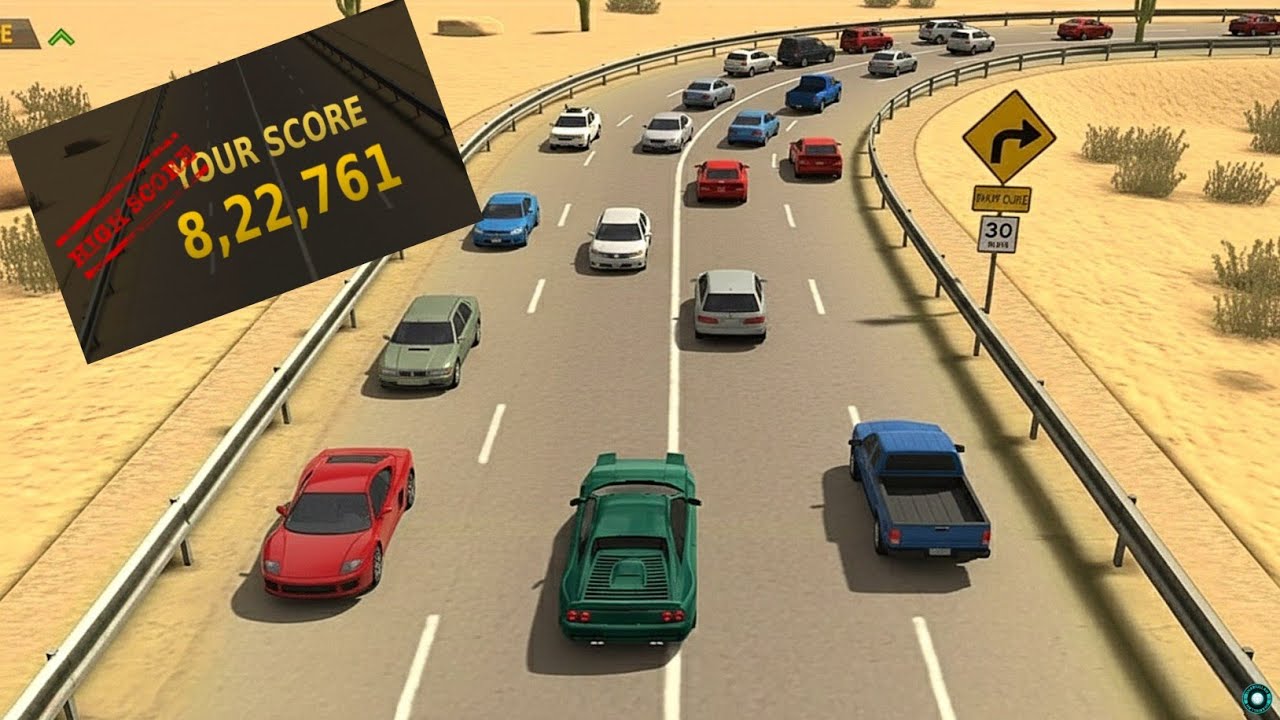 Traffic Racer - 8,22,761 Score No Brake Use | New Update 2026 | Ferrari F355 Car | Official Gameplay