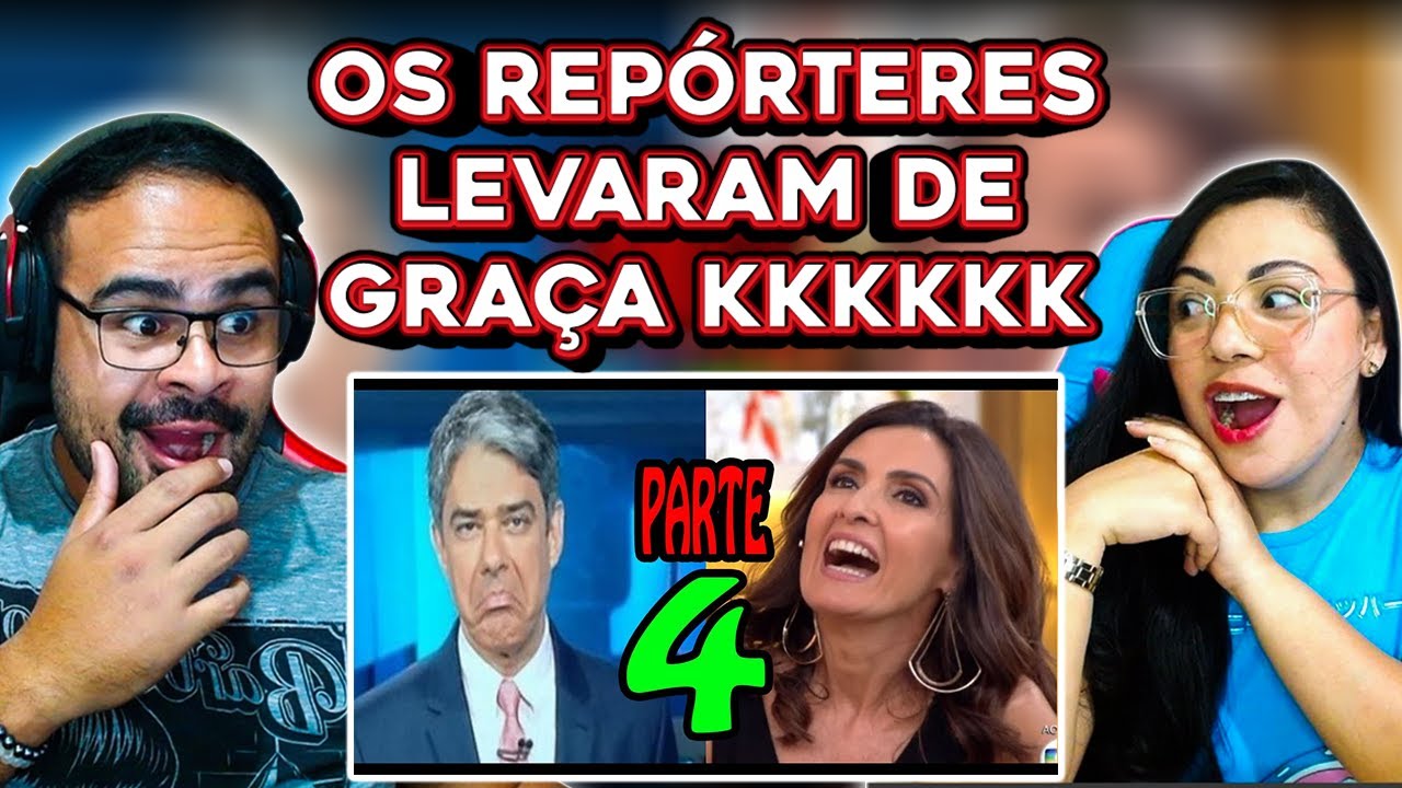 REACT Fala de tudo 🔴 Os maiores MICOS AO VIVO na TV Brasileira! PARTE 4