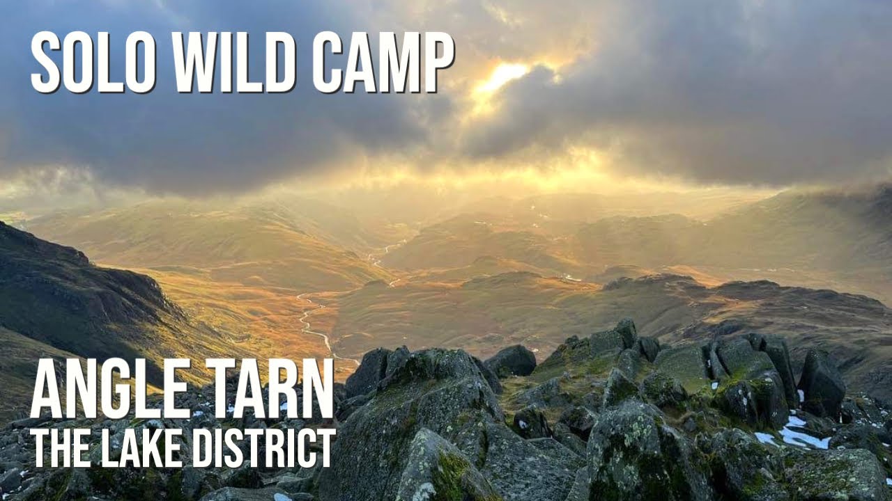 Solo Wild Camp at Angle Tarn in the Lake District: Testing the MLD Duomid