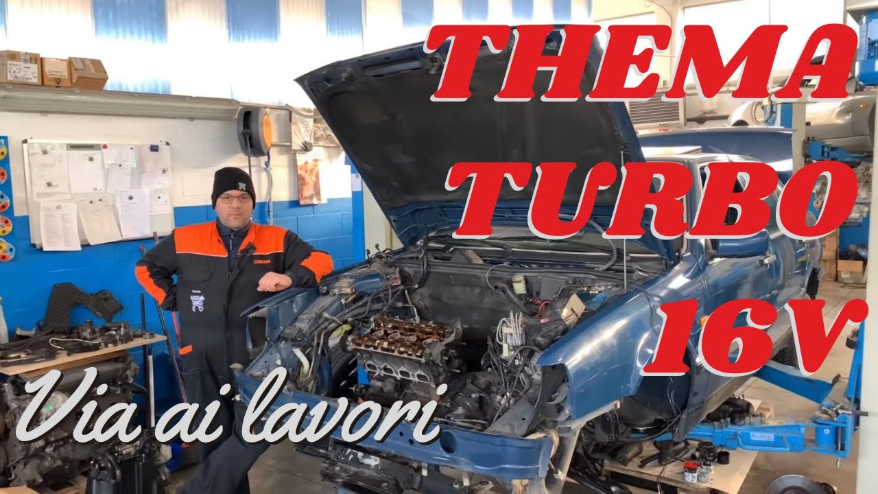 Lancia Thema Turbo 16v: iniziamo a smontare…