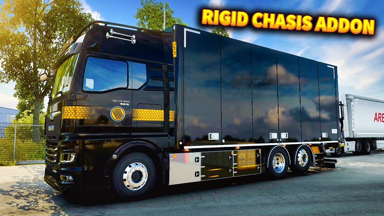 Rigid Chassis Addon Mod By Kast For ETS2 1.47 | ETS2 1.47 MODS