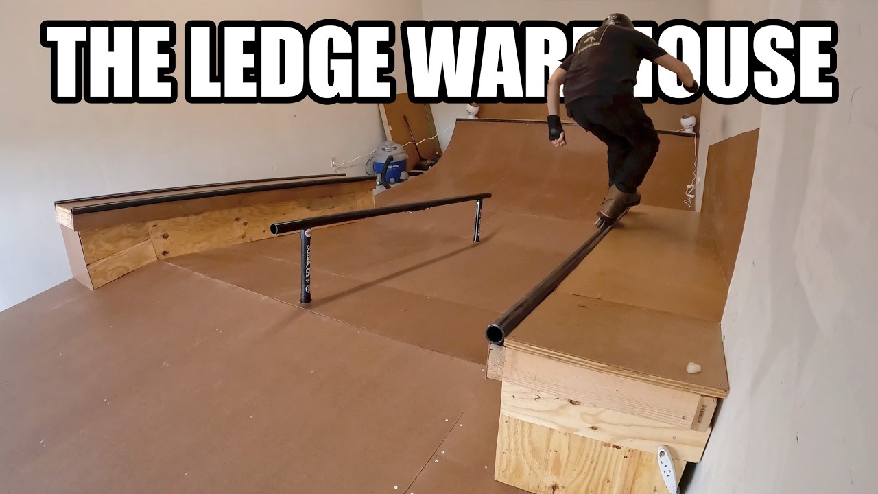 The Ledge Warehouse // Агрессивное катание на роликовых коньках