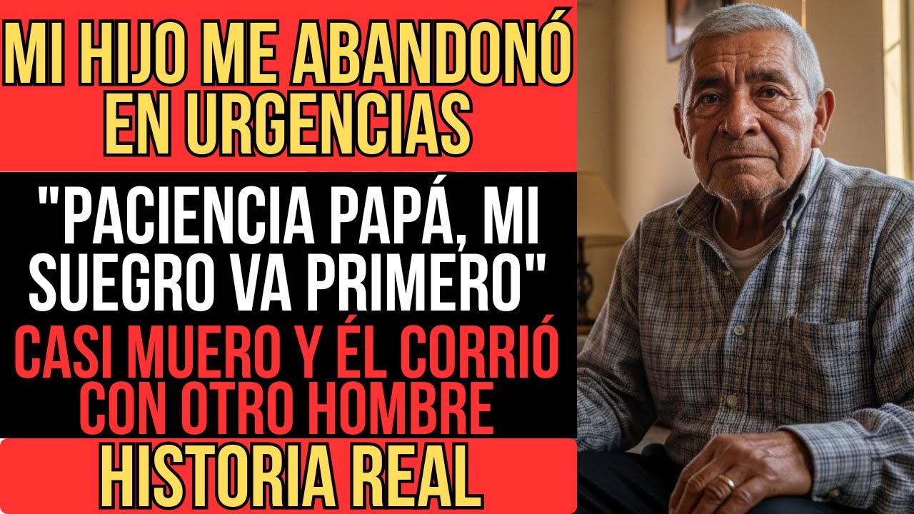 PACIENCIA PAPÁ, MI SUEGRO VA PRIMERO