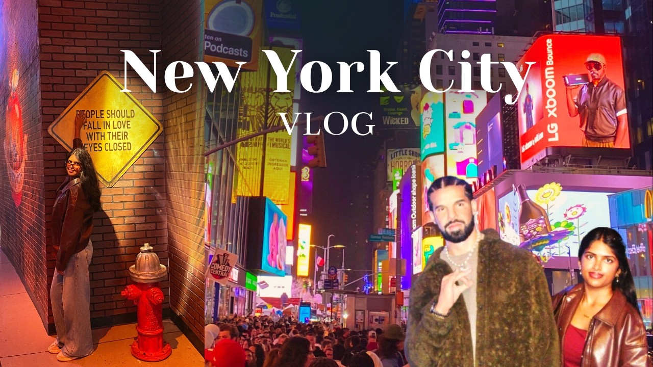 New York City Road Trip: museum days, times square, shopping, & more! 🍕🗽