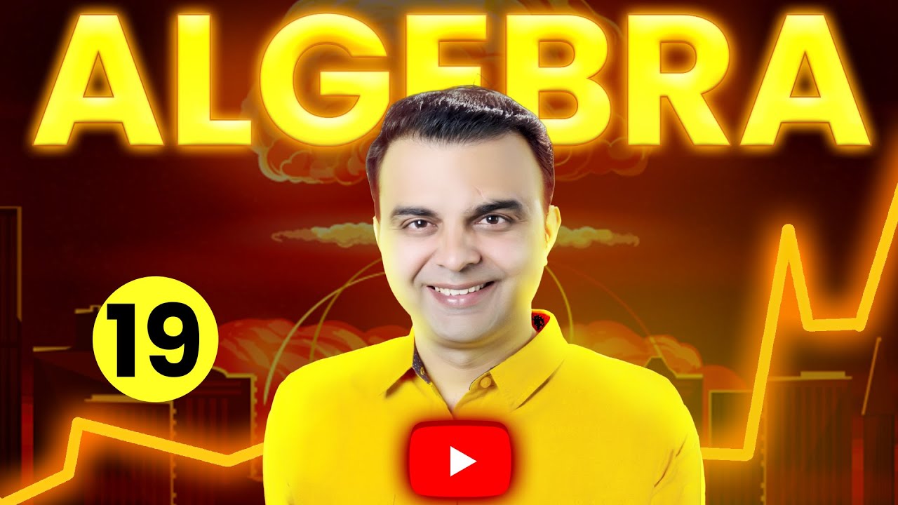 Algebra 📹 Concepts + PYQs by RAJA SIR for SSC CGL, CHSL, CPO Railway Exams #ssccgl2024