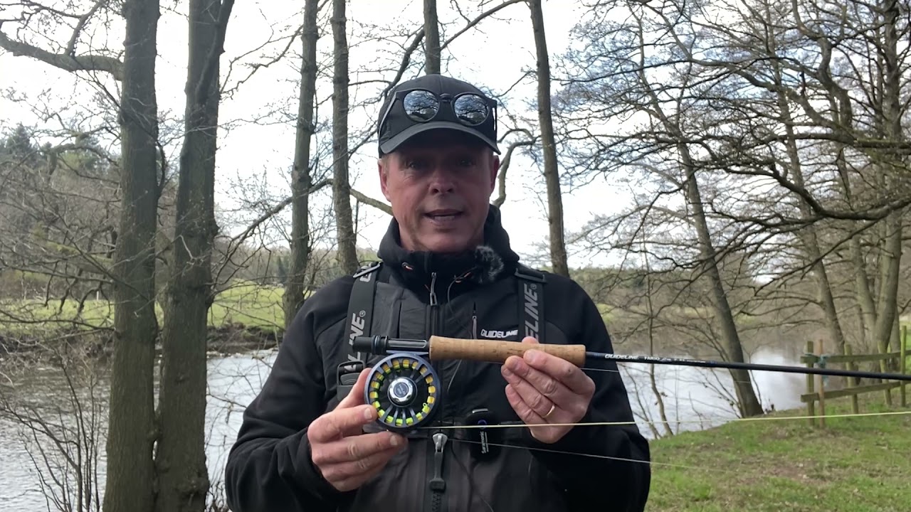 Chris Hague Guideline Pro Team talking you through his dry fly setup