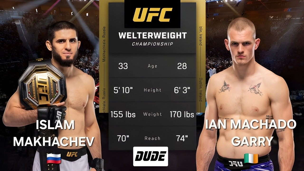 Islam Makhachev vs Ian Machado Garry &ndash; FULL FIGHT HIGHLIGHTS | UFC 330