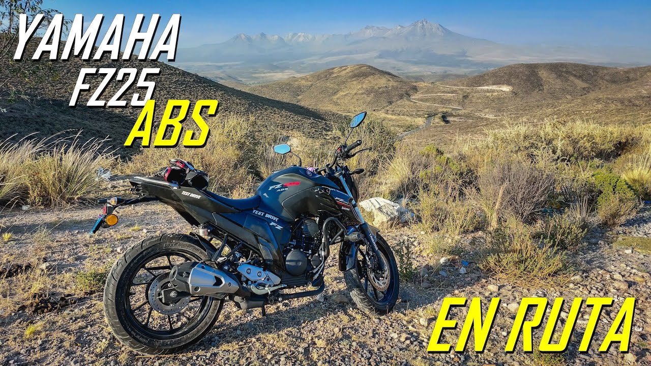 Dia de Ruta en una Yamaha FZ25 ABS | Rumbo a Pocsi 🏍️🔥