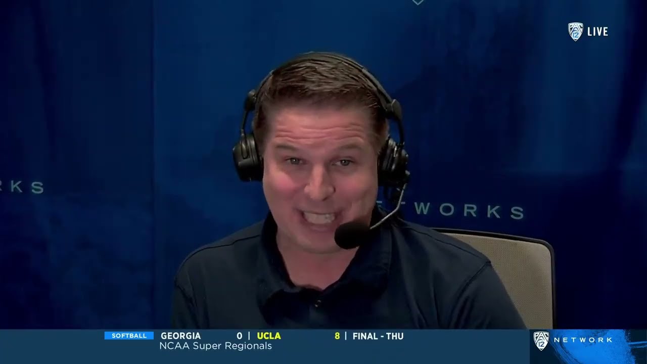Roxy Bernstein and Pac-12 Network sign off on the final live broadcast