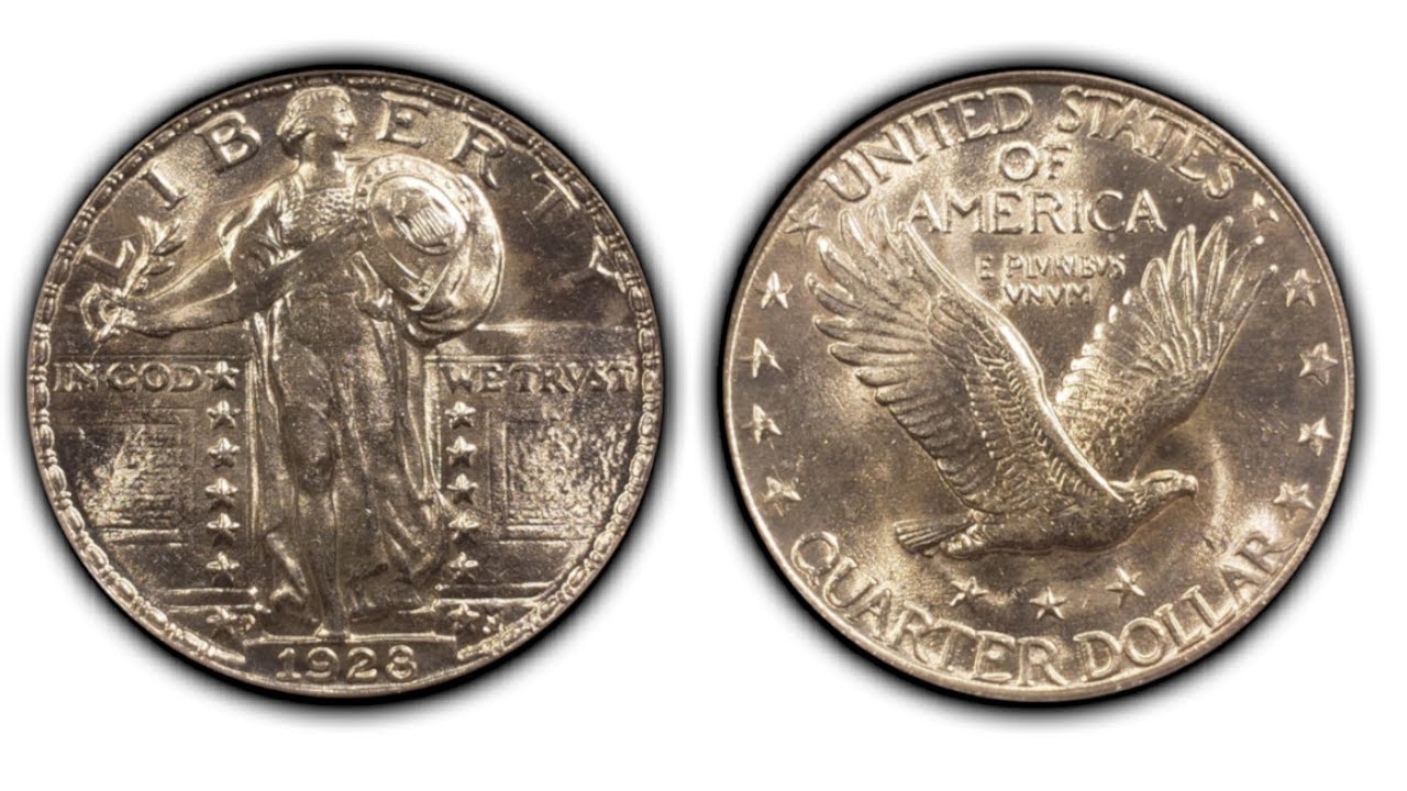 Lusterous 1928-D Standing Liberty Quarter | PCGS MS64 OGH