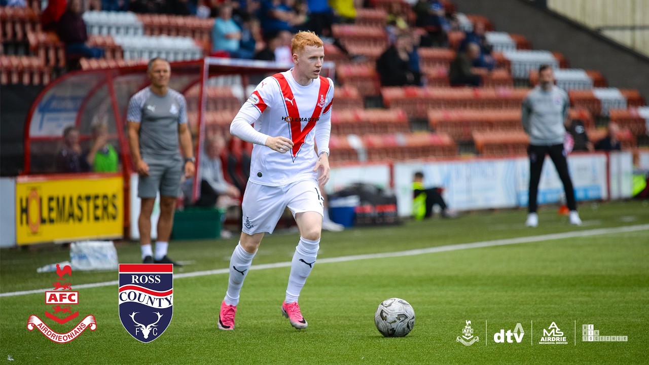 Airdrieonians vs Ross County, 25 07 26