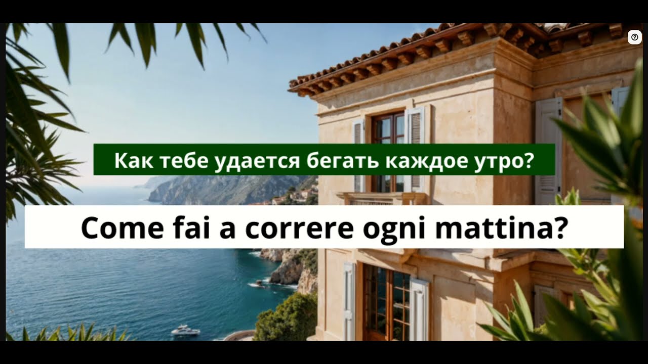 Lingua Italiana. Речевой тренажёр. Конструкция Come+fare+a+Infinito