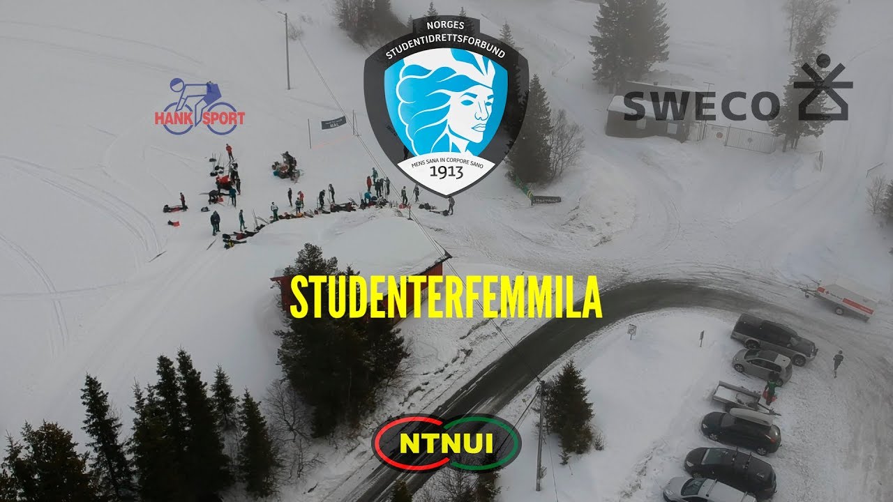 Studenterfemmila 2018  med NTNUI Langrenn