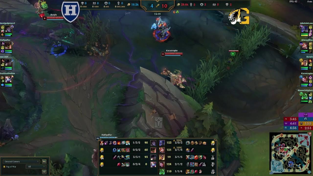 League of Legends vs Higley 3/2
