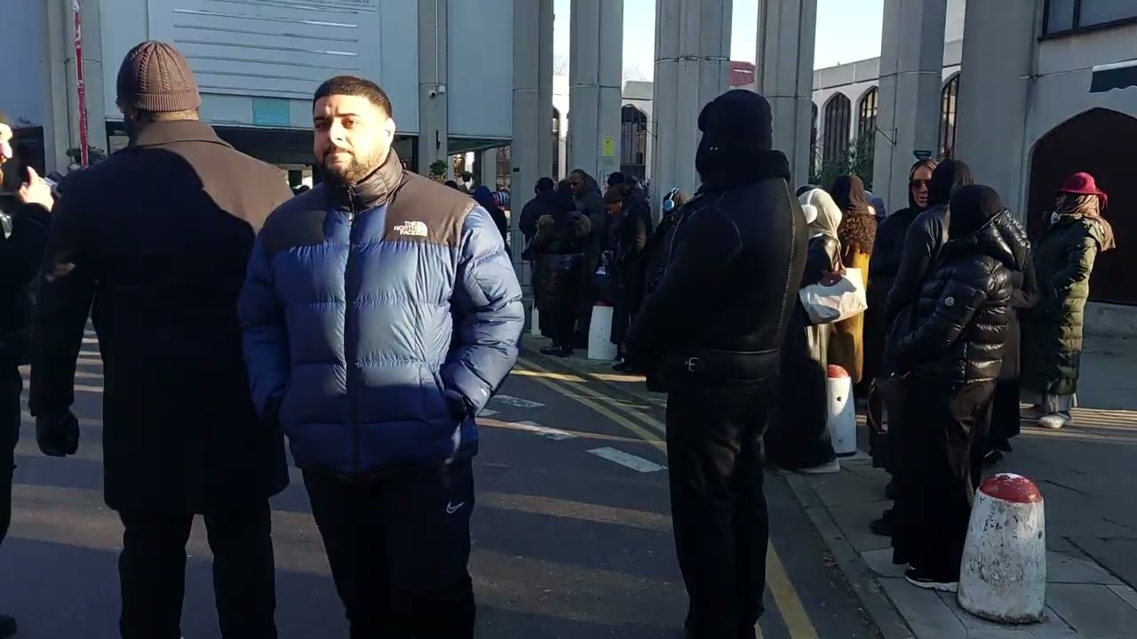 Janaza prayer Service of Anthony Joshua's friends on Sunday: 