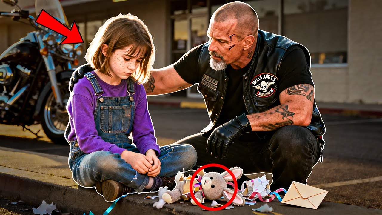 Stepmom Destroyed 7-Year-Old Daughter's Birthday Gift, Then 220 Hell's Angels Showed Up...