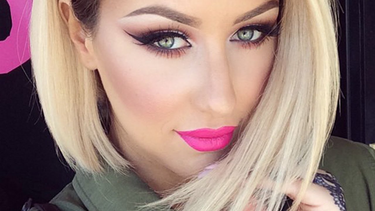 Hot Pink Lips tutorial