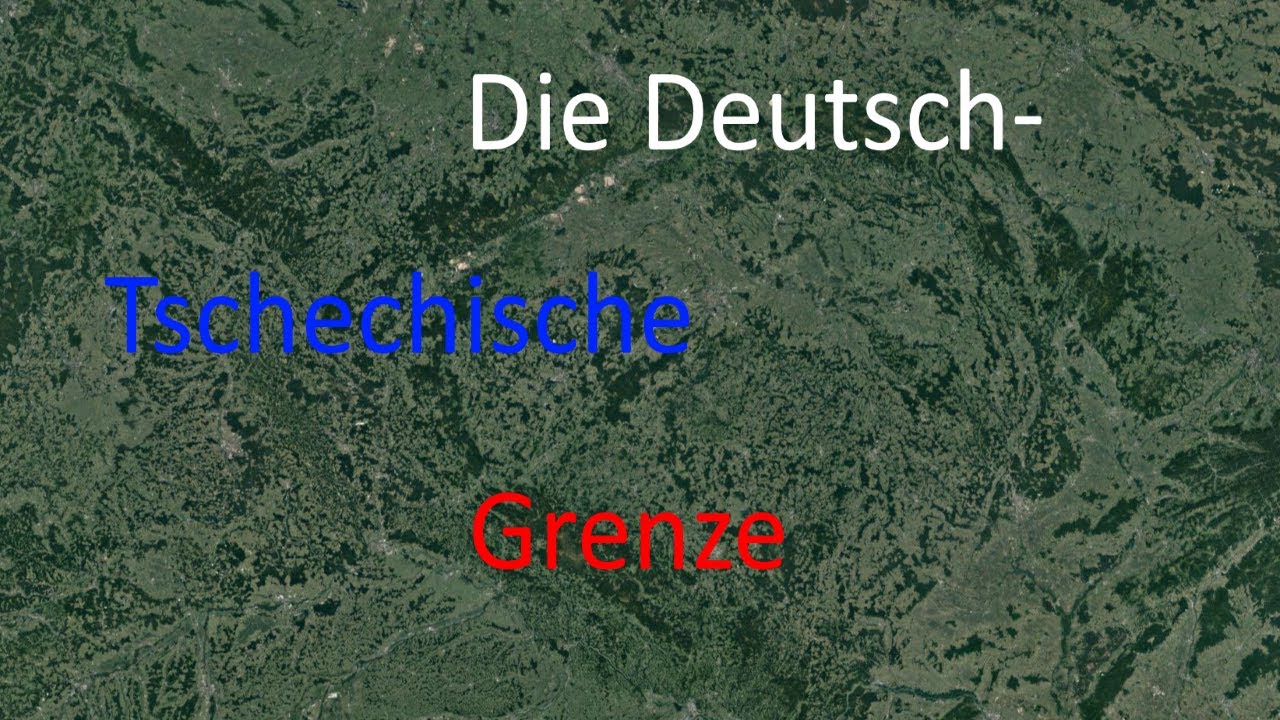 Die Deutsch-Tschechische Grenze