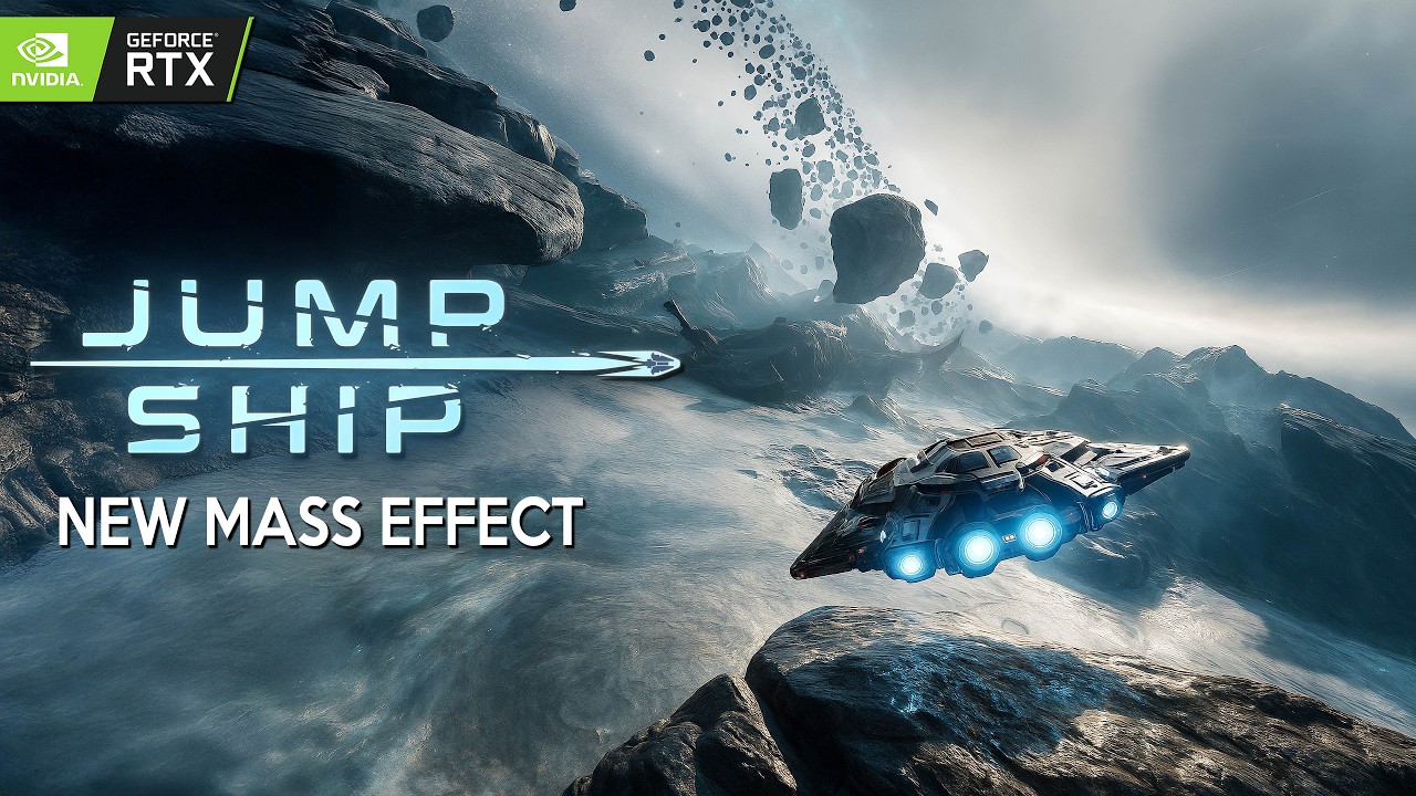 JUMP SHIP New Gameplay Demo | SPACE OPEN WORLD First Person Shooter like MASS EFFECT coming 2025