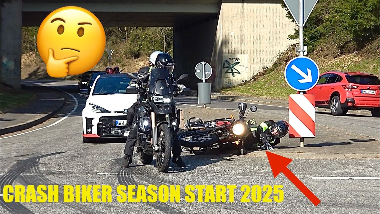 NÜRBURGRING 2025 SEASON START - CRASH BIKER, FAILS, POLICE & HIGHLIGHTS