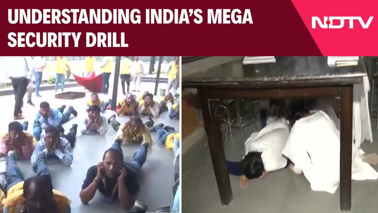 Security Mock Drill | Understanding Mega Security Drill: How Towns Black Out To Prep For Air Raids