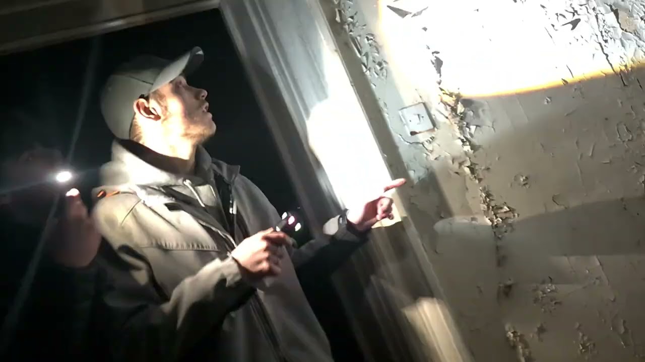 Climbing and partying in abandoned care home