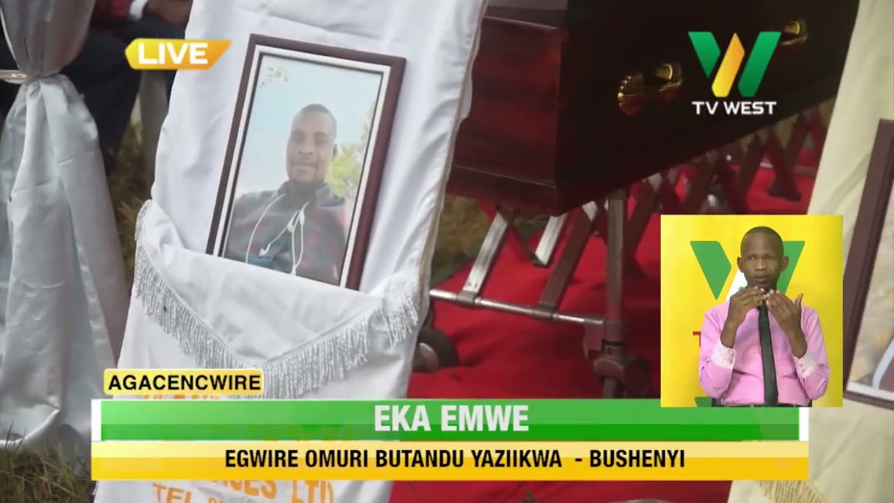 AGACENCWIRE: Abantu 6 b'eka emwe abagwire omuri butandu baziikwa eriizooba omuri Bushenyi.