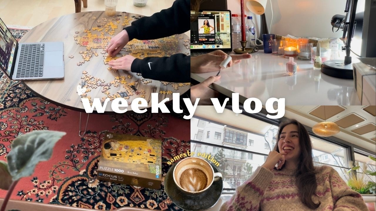 Sömestr Tatili | kızlarla date,puzzle yapalım,karlı günler,kitap yorumlarım