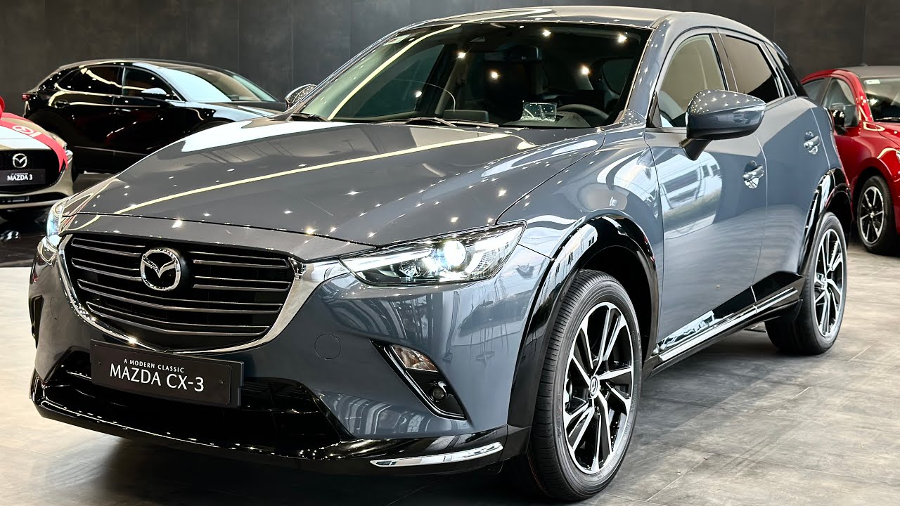 New Mazda CX3 Sport Edition 2025 - 1.5L Skyactiv G SUV 5 Seaters | Grey Exterior and Interior