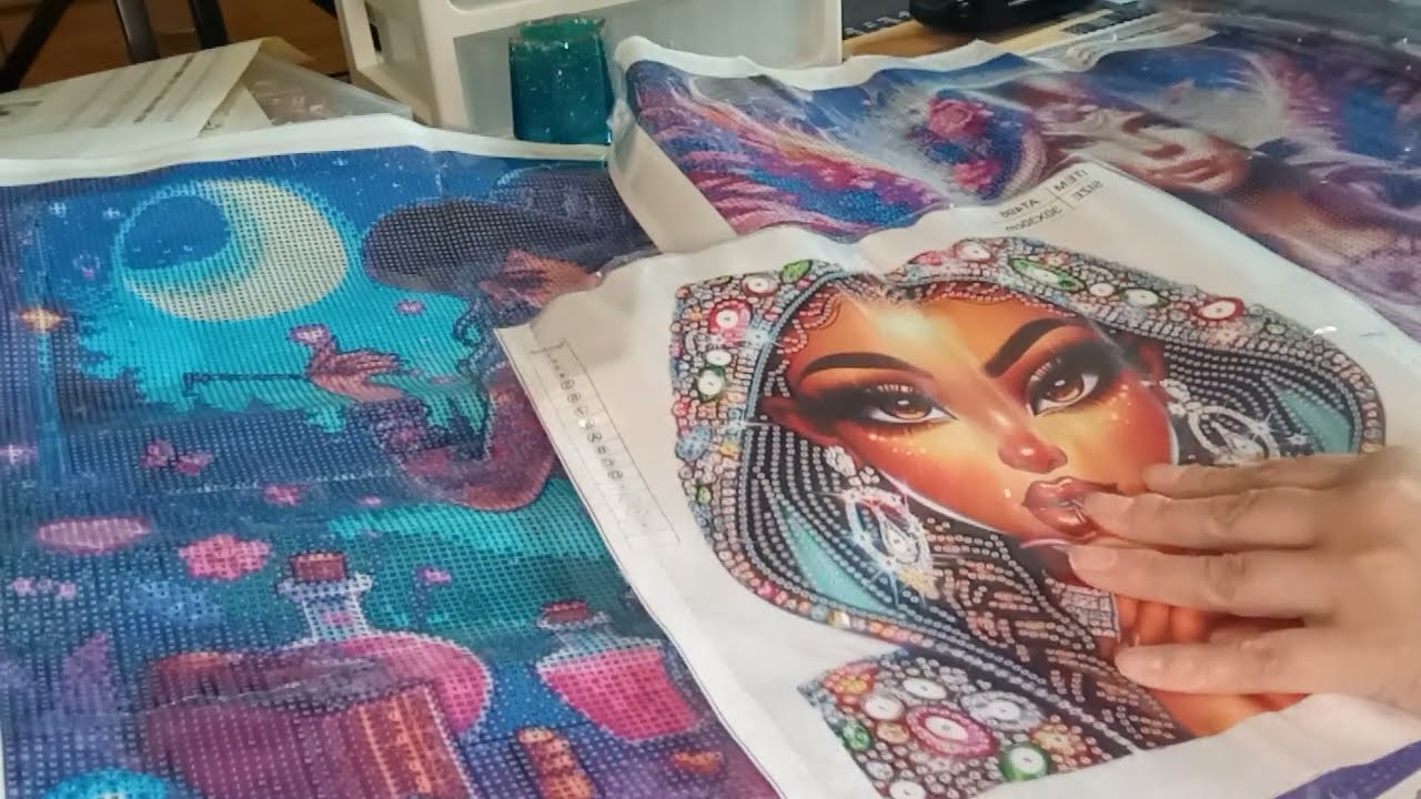 mega haul #temu 1iere partie #diamantpainting #loisirscreatifs. ... Premier achat dp sur ce site.
