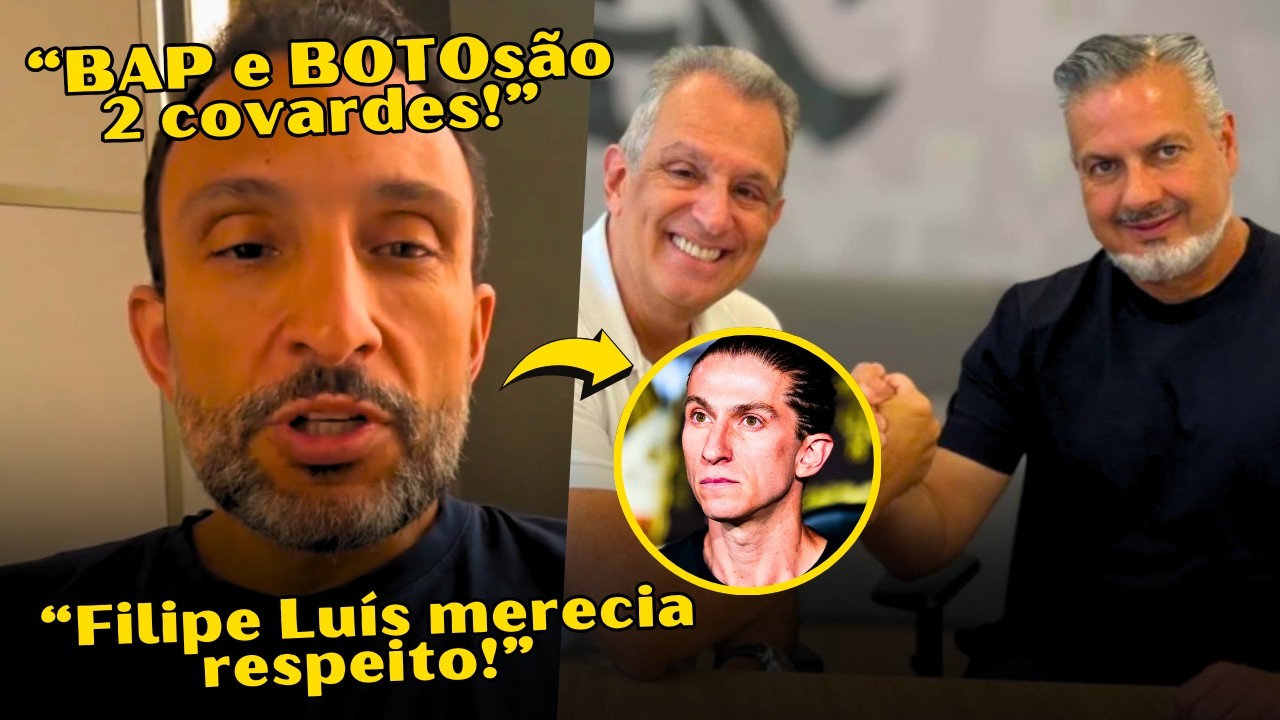 🔥 VSR DETONA JOSE BOTO E BAP NA DEMISSÃO DE FILIPE LUÍS DO FLAMENGO