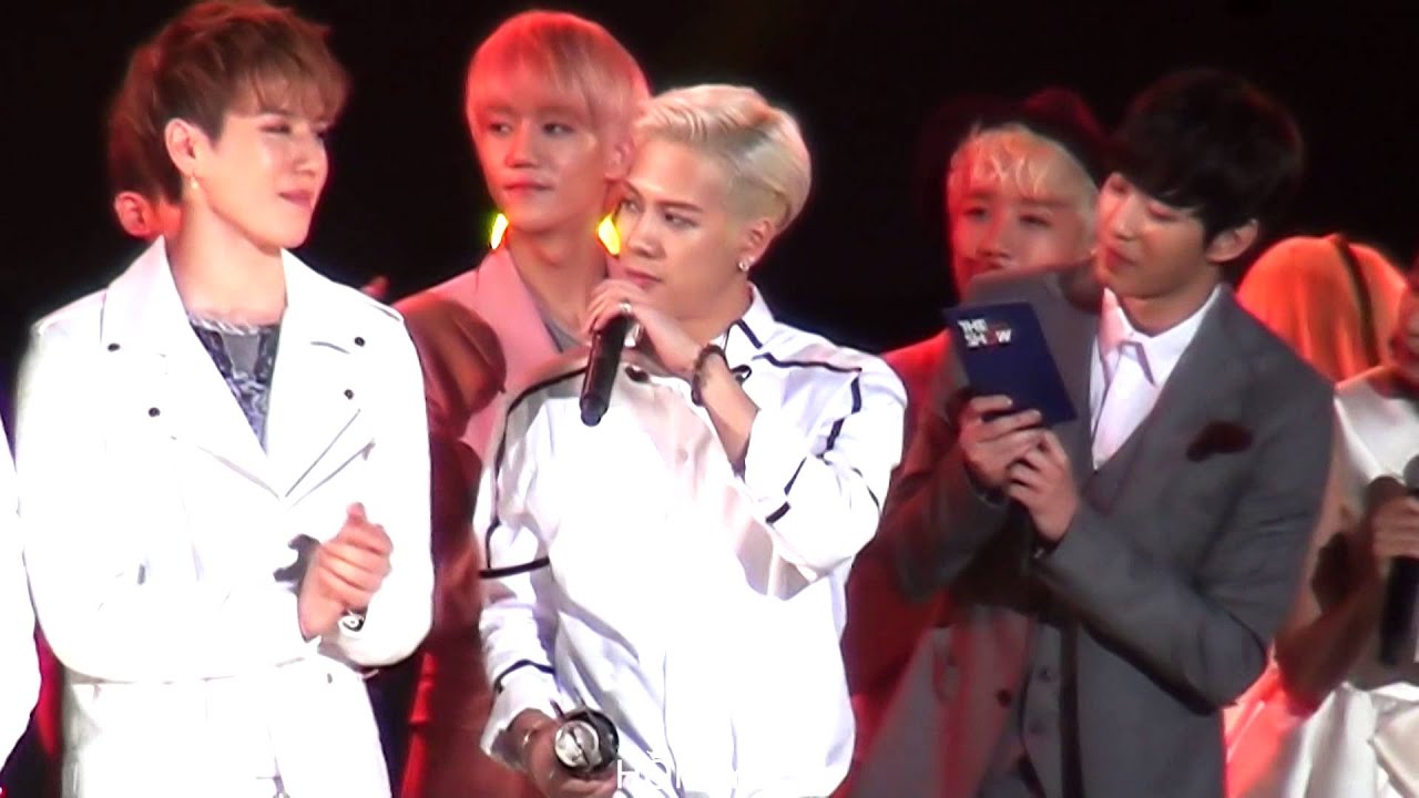 [FANCAM]151006 The show 1위발표& 니가하면 -JACKSON (잭슨직캠)