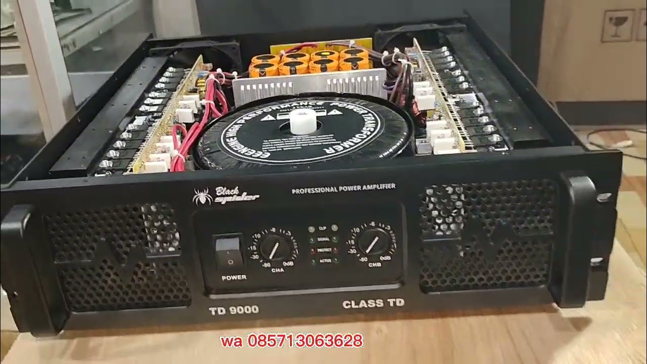 REVIEW POWER TD 9000 BLACK SPIDER
