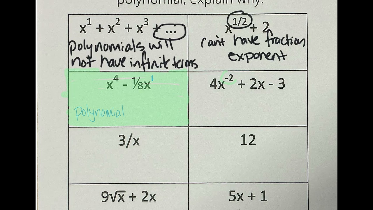 Is it a Polynomial?