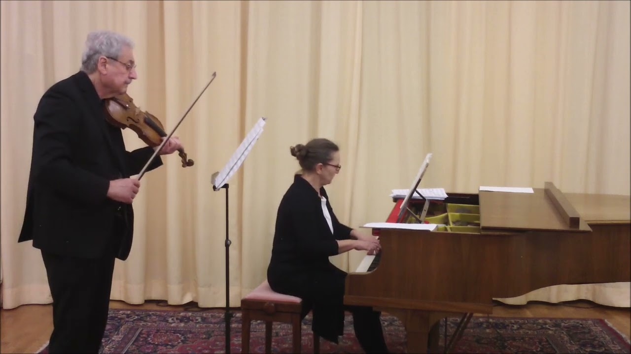 Matilde Capuis (1913-2017) Immagini (1998) für Violine und Klavier