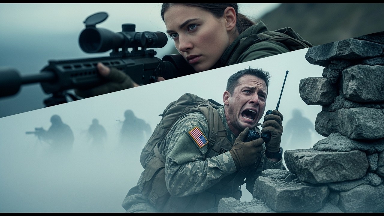 Enemy Commander Tried Surrounding Her — Lone Female Sniper Snapped Back Instantly, Fog Turned Deadly