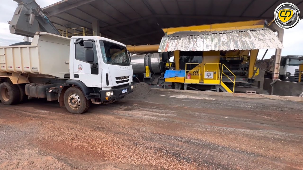 COMO FUNCIONA UMA USINA DE ASFALTO QUENTE (CBUQ).