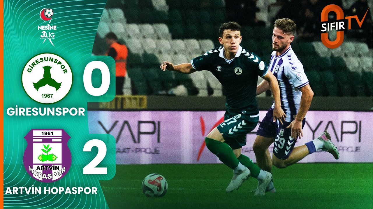 Giresunspor (0 - 2) Artvin Hopaspor