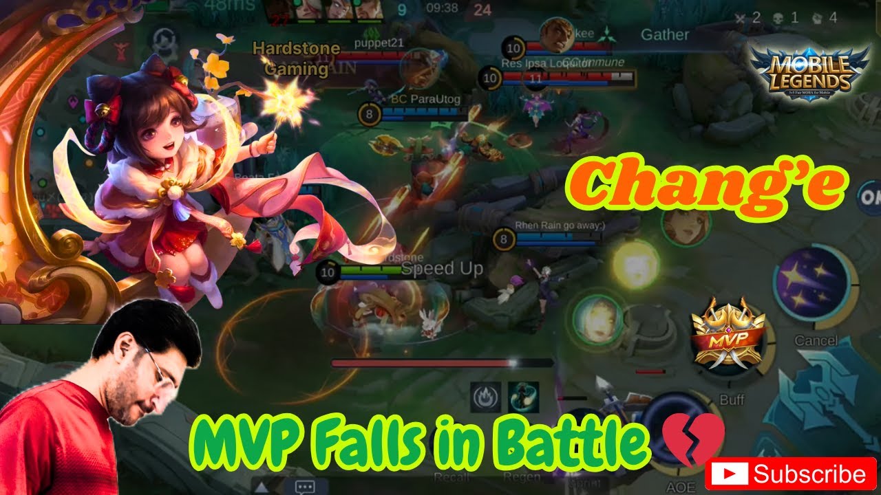 Lost Yet Glorious 🕊️ | Chang&rsquo;e MVP | MLBB | Mobile Legends Bang Bang #hardstonegaming