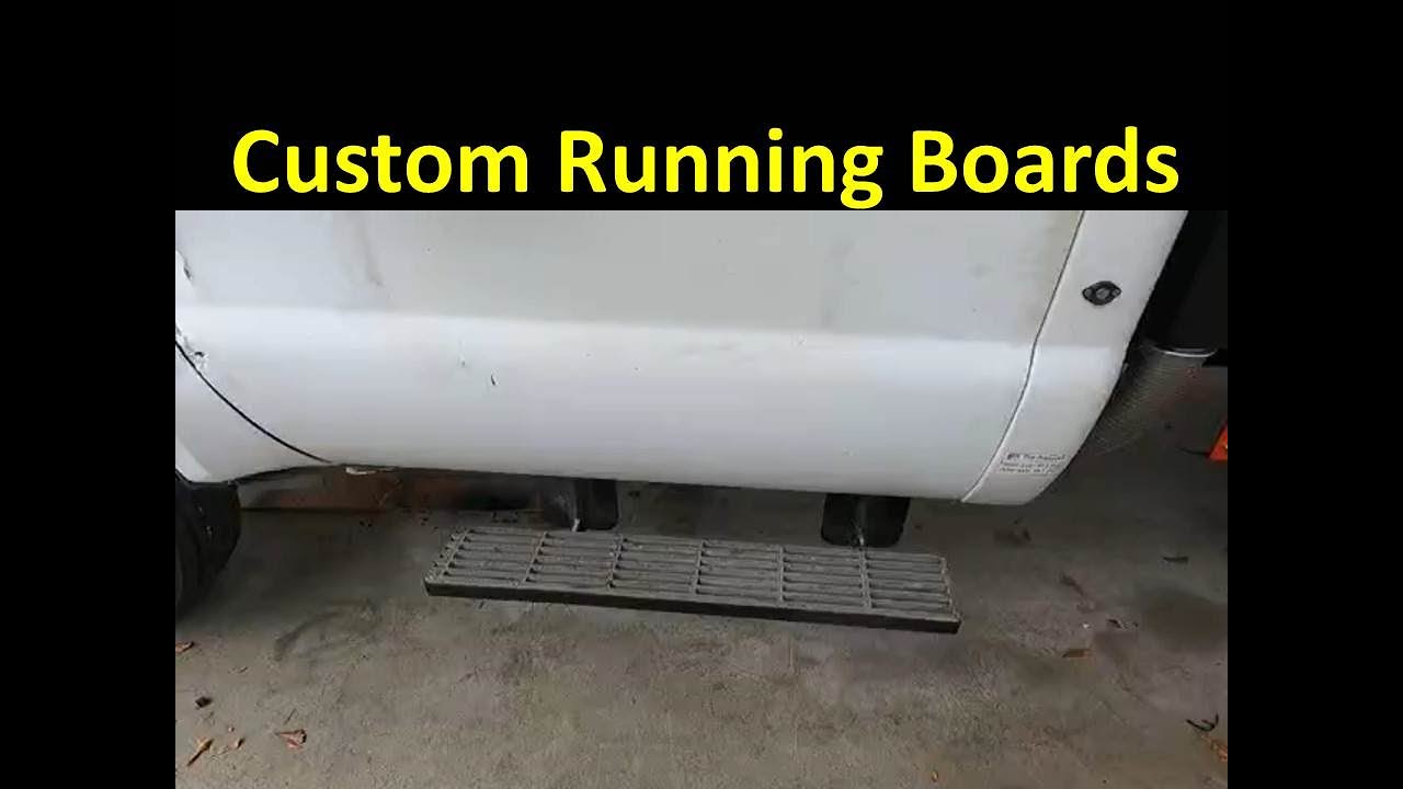 Ultimate Shop Truck (Rented Mule) Gets Custom Running Boards