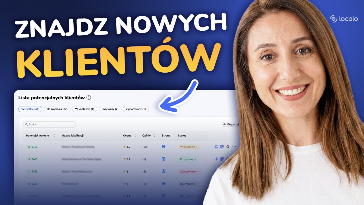 Jak znaleźć klientów na lokalne SEO i zamknąć sprzedaż | Localo Pozyskiwanie klientów