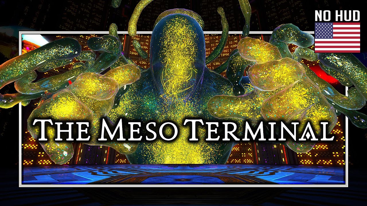 FFXIV: The Meso Terminal - BGM + ENEMY SOUNDS ONLY (NO HUD) - ENGLISH VA