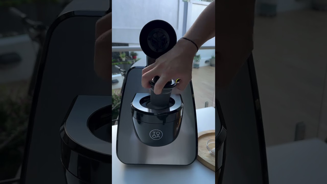 Gelato italien maison en 5 min.  Recette facile avec TooA Milano Pro 