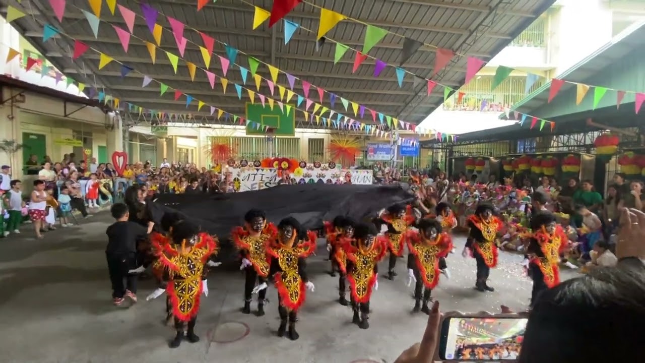 Ati-atihan festival foundation day at L.B. Santos Elementary School