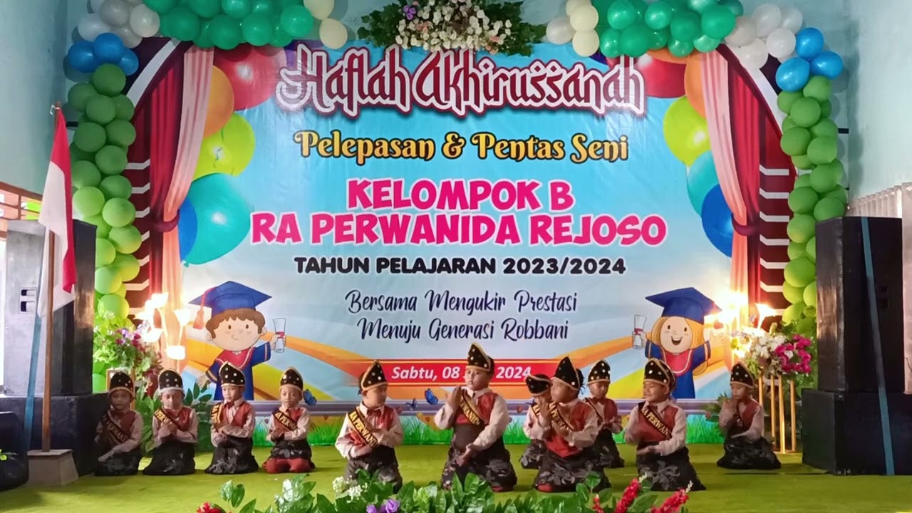 TARIAN RATOH JAROE ,HAFLAH AKHIRUSSANAH #RA PERWANIDA REJOSO